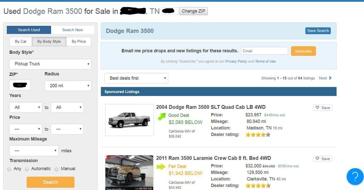 Search results for ram 3500