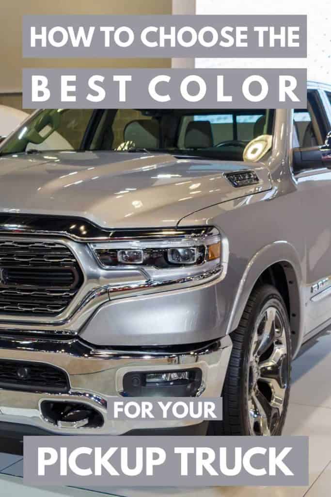 How To Choose The Best Color For Your Pickup Truck - Silverado Paint Colors 2018