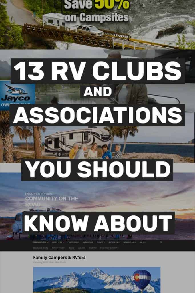 13 RV and Associations You Should Know About